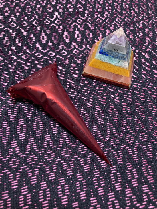 Root Chakra Henna Cone
